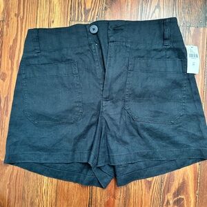 Anthropologie Maeve Colette Navy High Waist Women's Shorts
